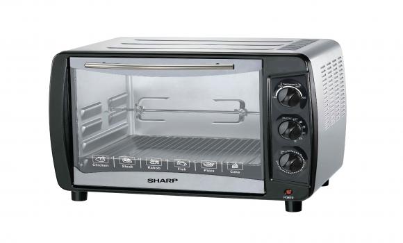 Sharp Electric Oven EO-35K | 35 Litres - Black & Silver