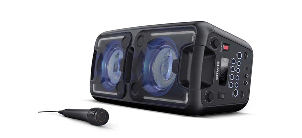 Sharp PS-920 Portable Party Speaker – 33W RMS | Rechargeable | Bluetooth | Mic Included - Image 7