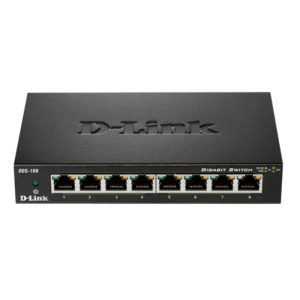D-Link DGS-108/E 8-Port Gigabit Unmanaged Ethernet Switch