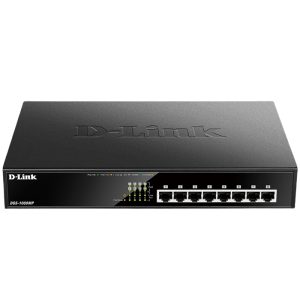 D-Link DGS-1008MP 8-Port Gigabit PoE Unmanaged Switch