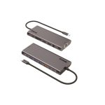 D-Link DUB-C114 14-in-1 USB-C Multiport Hub with Dual HDMI, RJ45, VGA & 100W PD