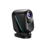 PJ220 PRO 4K Smart Projector – Android TV 13.0, Native 1080P, 90° Rotating Holder