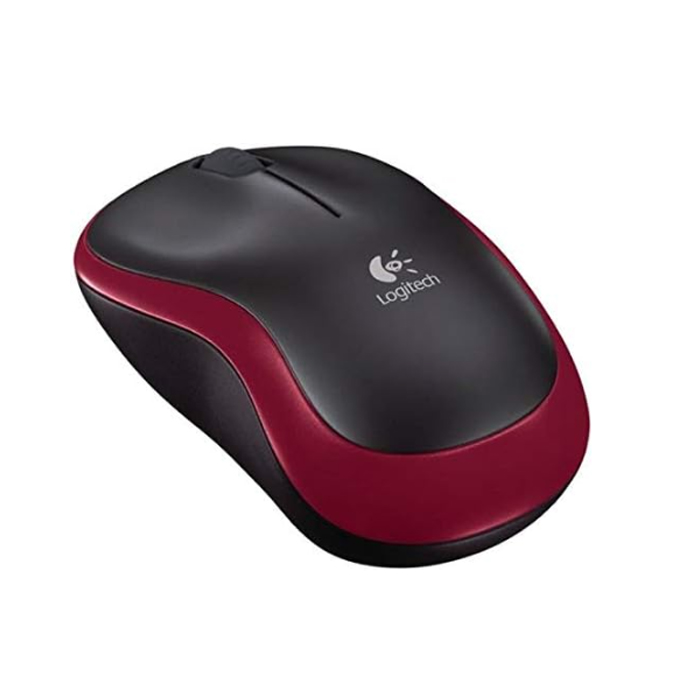 Logitech M185 Wireless Mouse – Red | 2.4GHz Wireless - Image 2