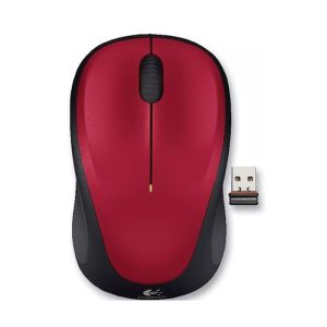 Logitech M235 Wireless Mouse – Red | 2.4GHz Wireless