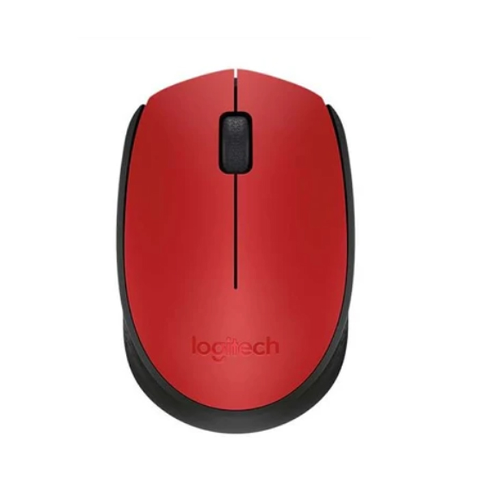 Logitech M171 Wireless Mouse - Red – 910-004641
