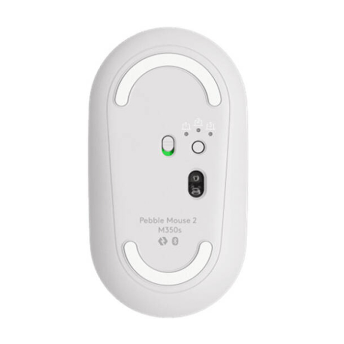 Logitech Pebble 2 M350S Bluetooth Mouse – Tonal White | Slim & Silent - Image 4