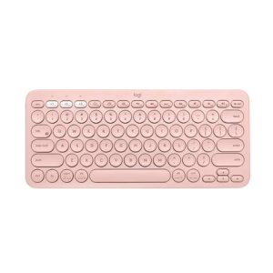 Logitech K380 US INT'L Multi-Device Bluetooth Keyboard – Rose