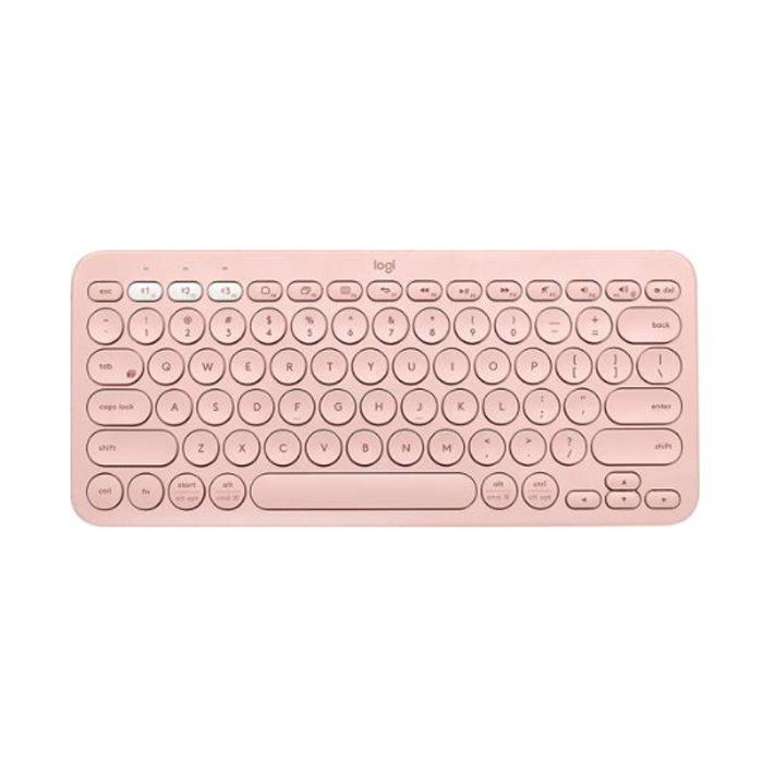 Logitech K380 US INT'L Multi-Device Bluetooth Keyboard – Rose