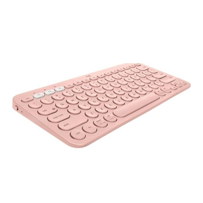 Logitech K380 US INT'L Multi-Device Bluetooth Keyboard – Rose - Image 2