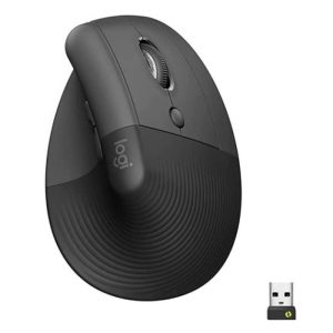 Logitech Lift Vertical Ergonomic Bluetooth Mouse - Graphite