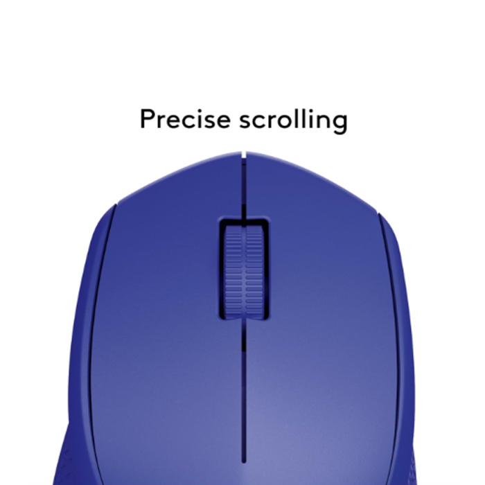 Logitech M280 Wireless Mouse – Blue | 2.4GHz Wireless - Image 3