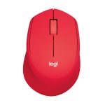 Logitech M330 Silent Plus Wireless Mouse – Red | Silent Click