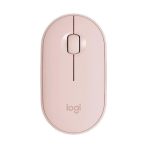Logitech Pebble M350 Wireless Mouse – Rose | Slim & Silent