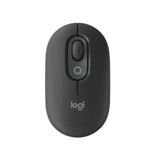 Logitech POP Mouse with Emoji – Graphite | Bluetooth Wireless