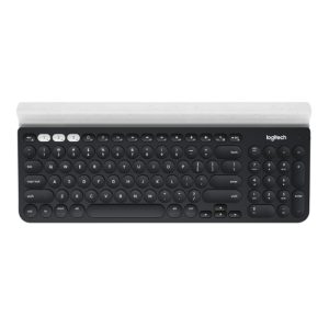 Logitech K780 Multi-Device Wireless Keyboard – Dark Grey/Speckled White | US INT'L | 2 Years Warranty