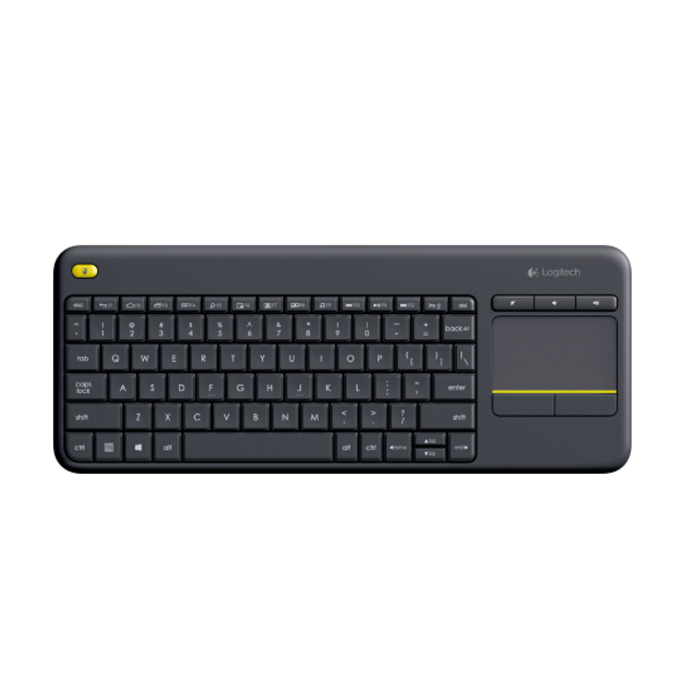 Logitech K400 Plus Wireless Touch Keyboard – Dark | US INT'L | 2 Years Warranty