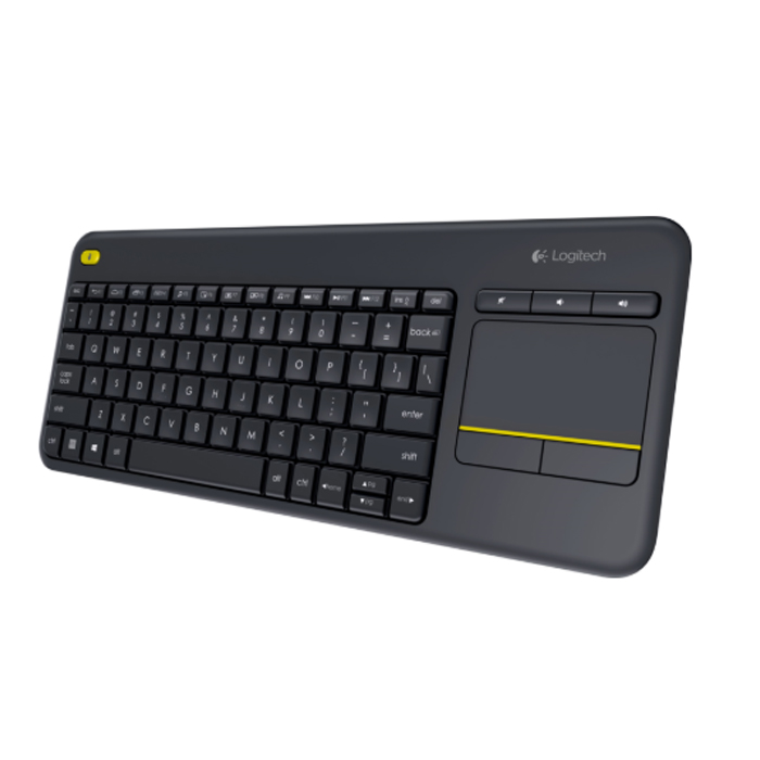 Logitech K400 Plus Wireless Touch Keyboard – Dark | US INT'L | 2 Years Warranty - Image 3
