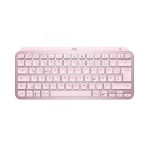 Logitech MX Keys Mini Wireless Illuminated Keyboard – Rose | US INT'L | 2 Years Warranty
