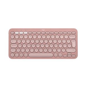 Logitech K380S Multi-Device Bluetooth Keyboard – Tonal Rose – US INT'L