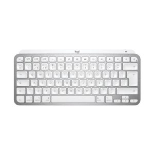 Logitech MX Keys Mini for Mac Wireless Illuminated Keyboard – Pale Grey | US INT'L | 2 Years Warranty