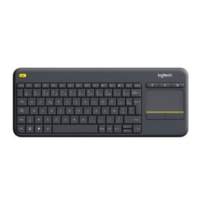 Logitech K400 Plus FRA Wireless Touch Keyboard – Dark