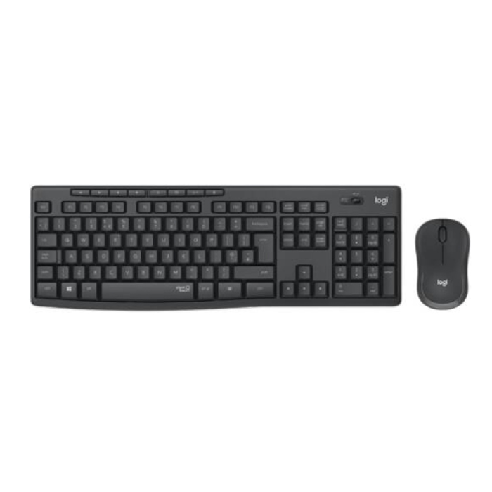 Logitech MK295 Silent Wireless Keyboard and Mouse Combo – Graphite | US INT'L | 2 Years Warranty