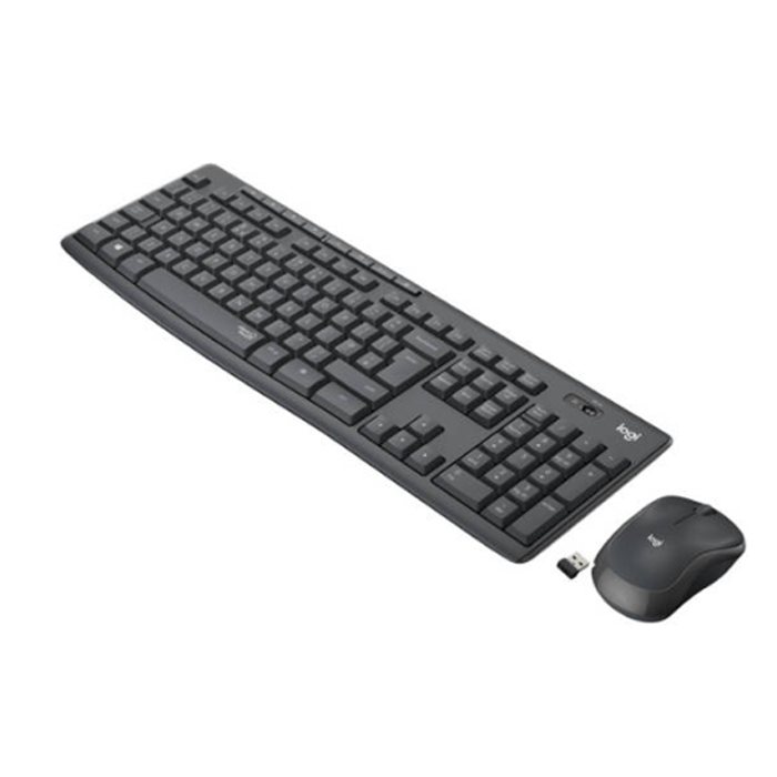Logitech MK295 Silent Wireless Keyboard and Mouse Combo – Graphite | US INT'L | 2 Years Warranty - Image 2