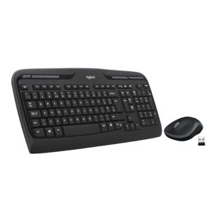 Logitech MK330 Wireless Keyboard and Mouse Combo – Black | US INT'L | 2 Years Warranty